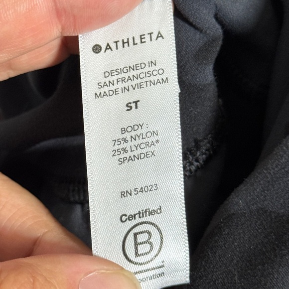 Athleta SMALL TALL Salutation Camo Jogger & Stash Pocket Textured Tights - Picture 11 of 14